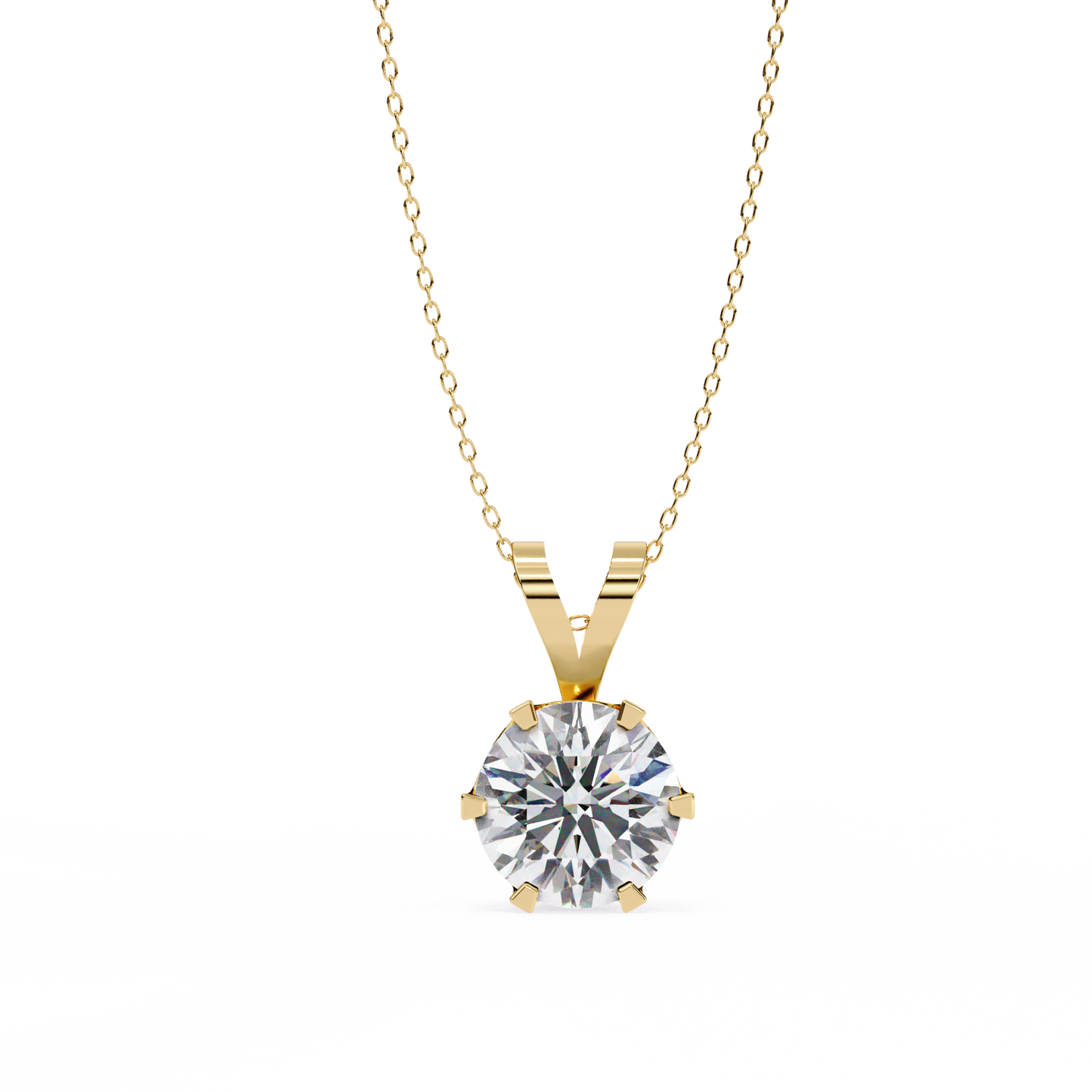 Oravia Solitaire Pendant