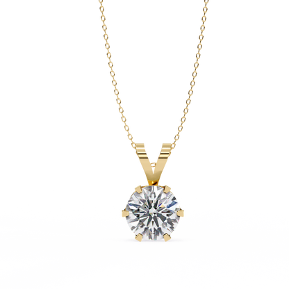 Oravia Solitaire Pendant