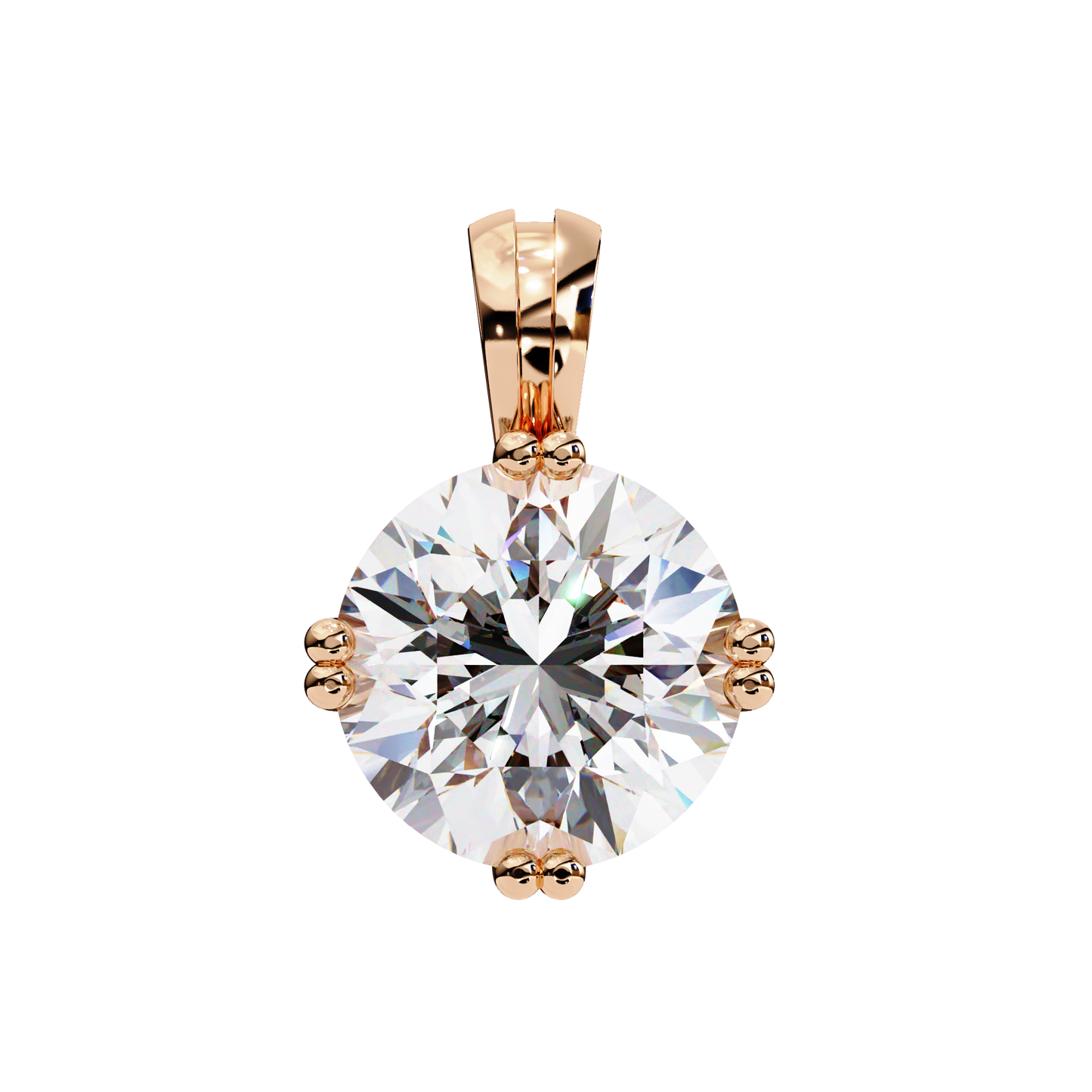 Pure Glint Solitaire Pendant