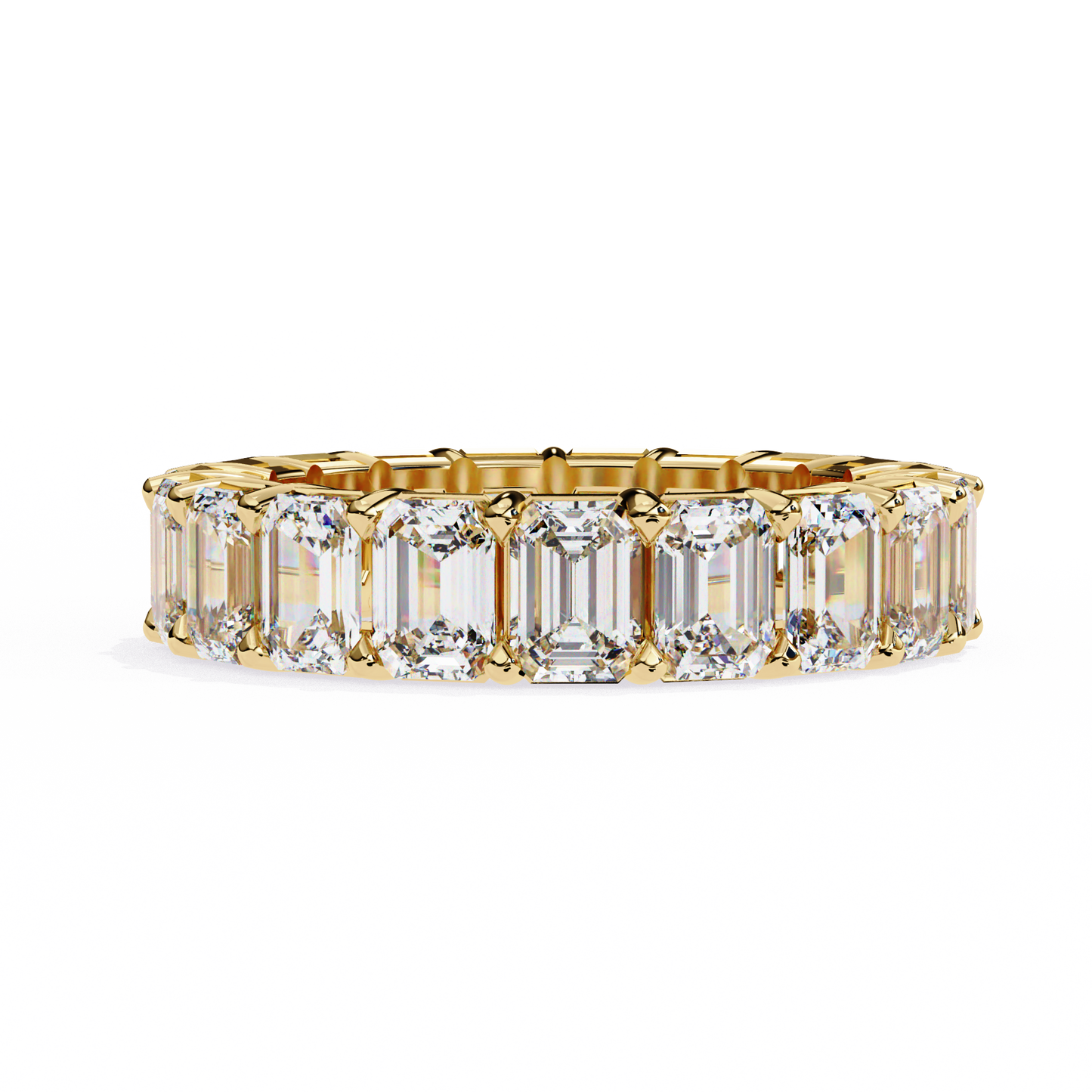 Tesseract Light Diamonds Band