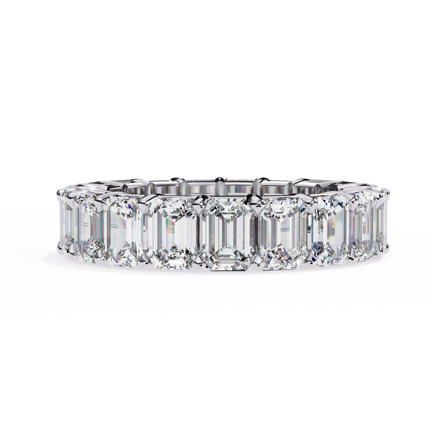 Tesseract Light Diamonds Band