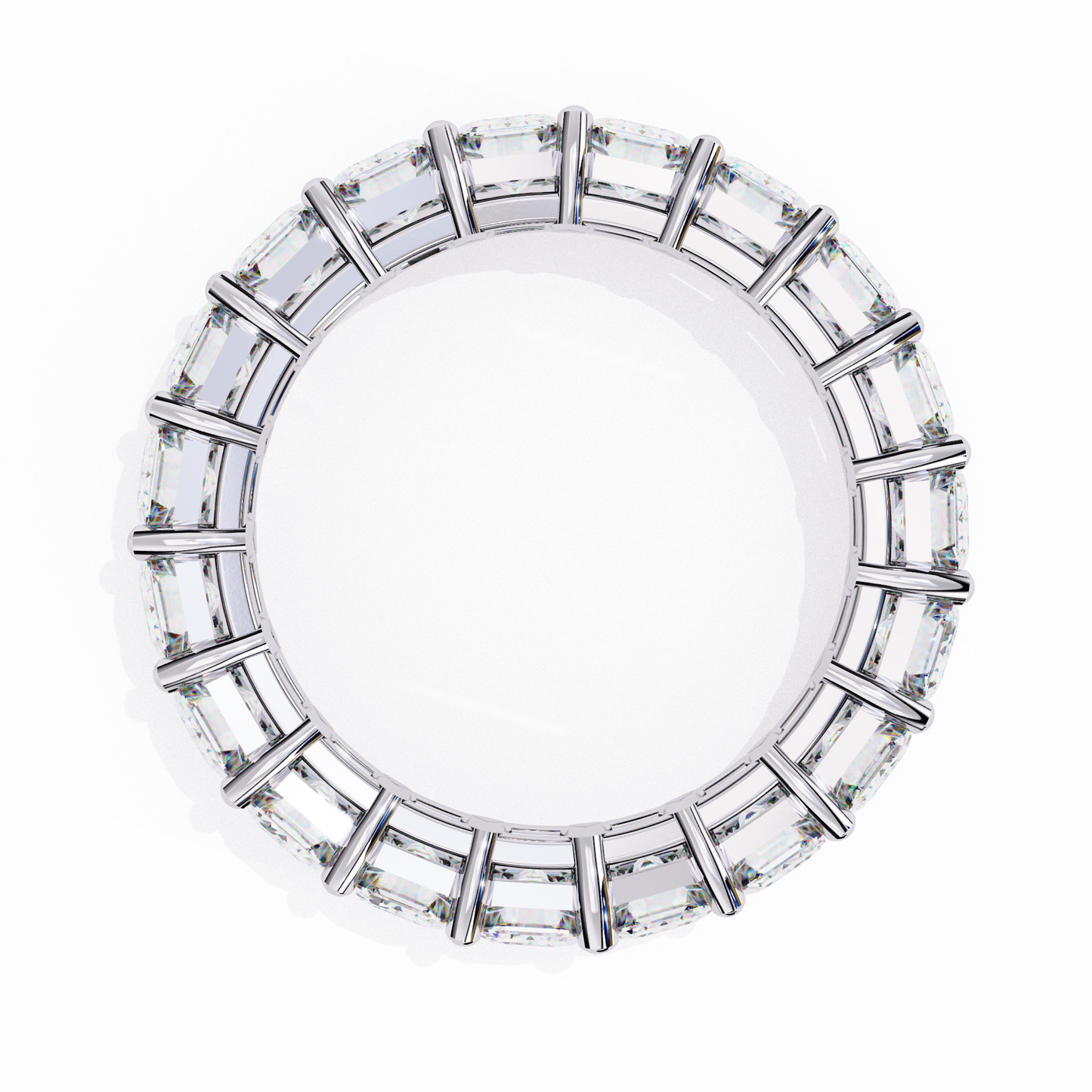 Tesseract Light Diamonds Band