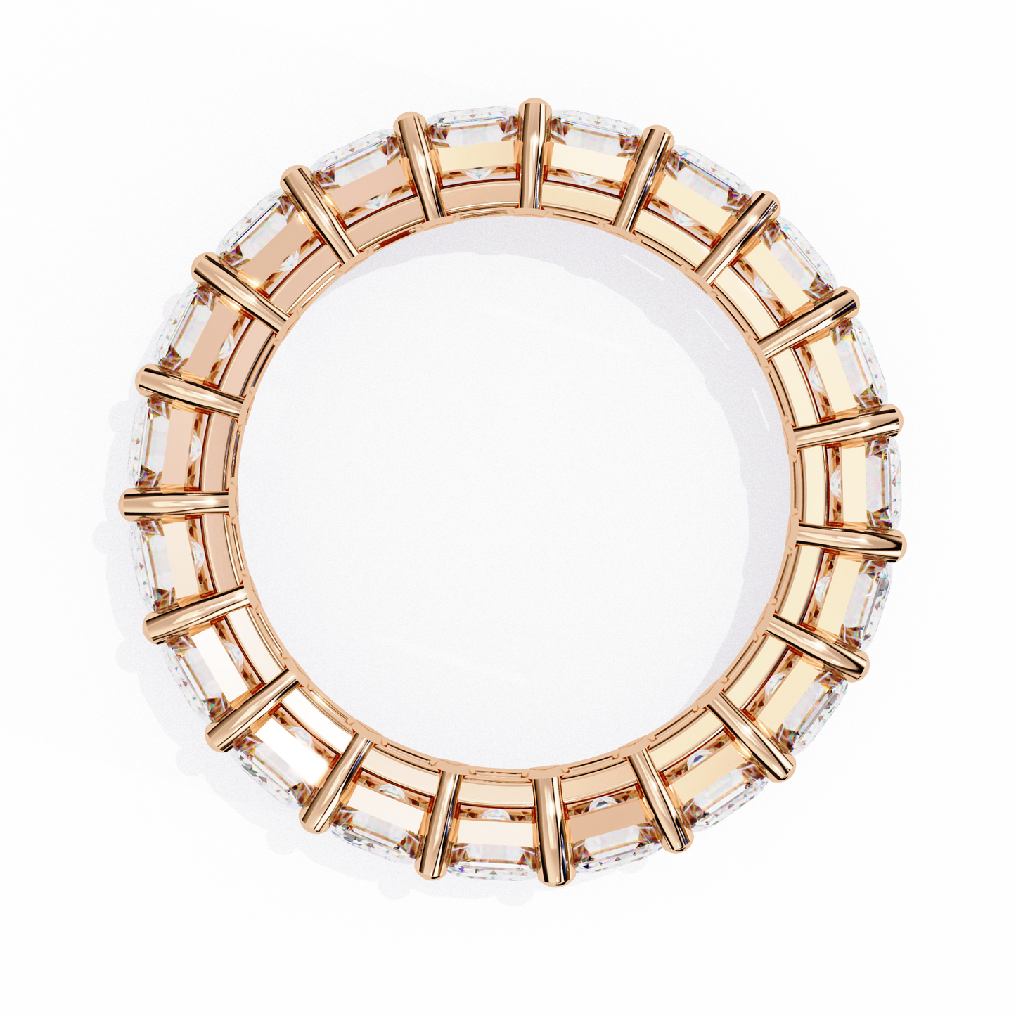 Tesseract Light Diamonds Band