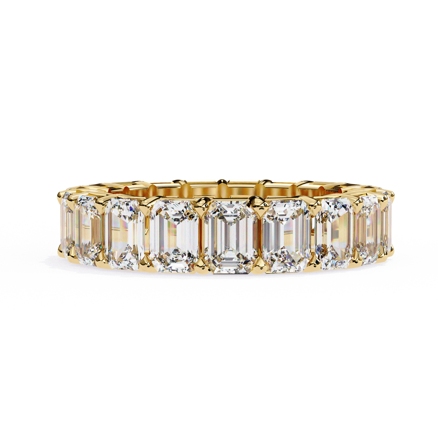 Tesseract Light Diamonds Band