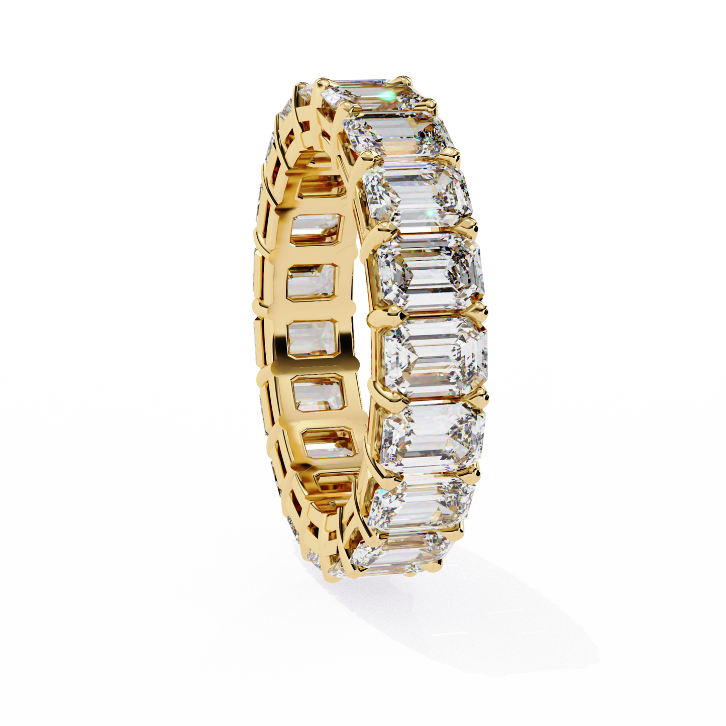 Tesseract Light Diamonds Band