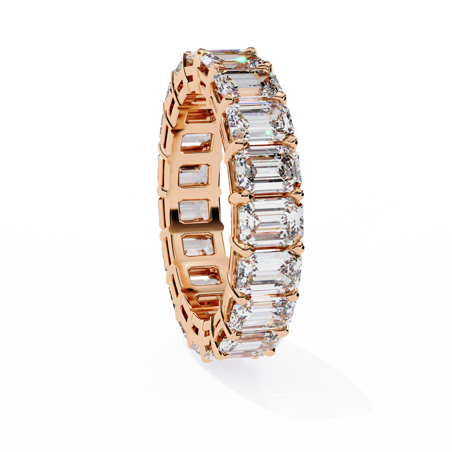 Tesseract Light Diamonds Band