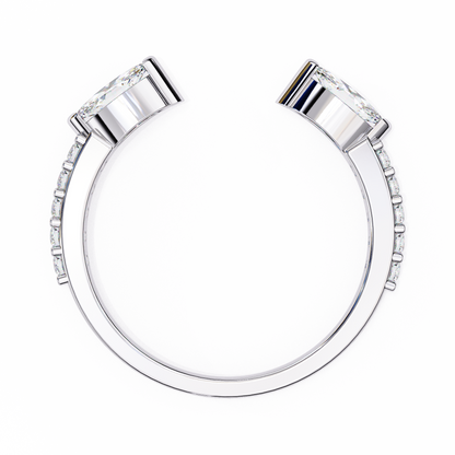 Unfolding Bloom Diamonds Ring