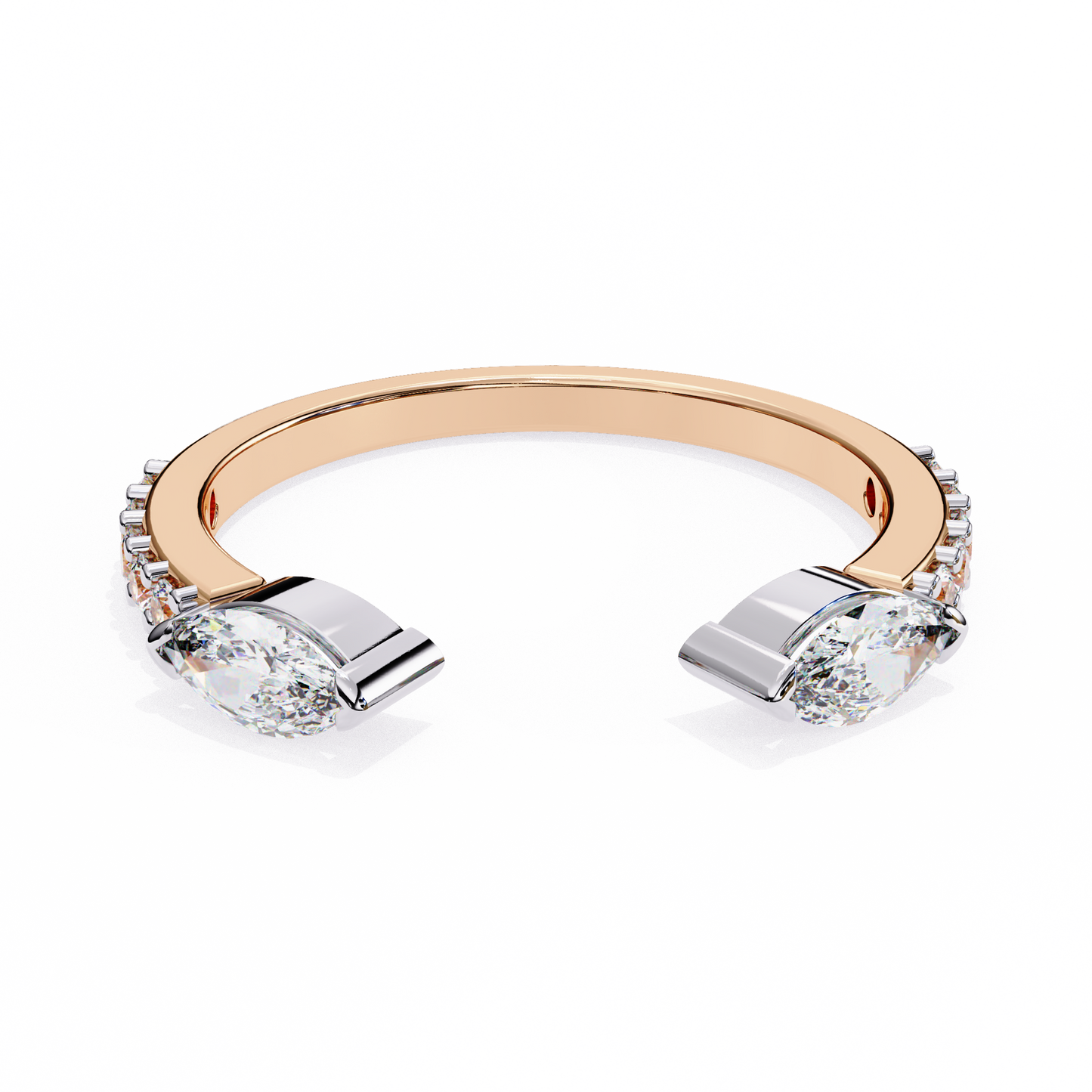 Unfolding Bloom Diamonds Ring