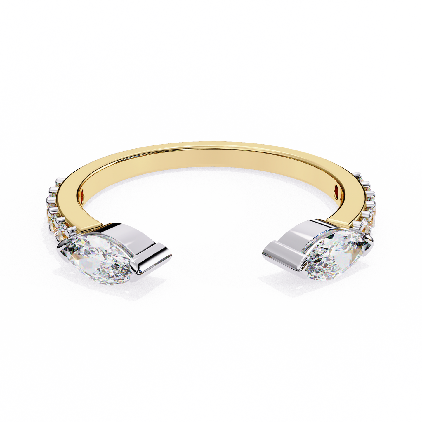 Unfolding Bloom Diamonds Ring