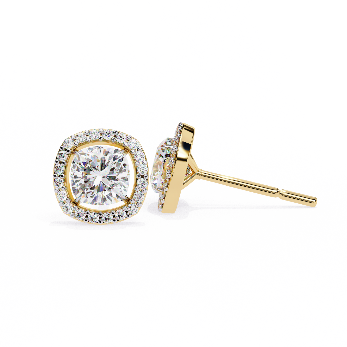 Cushira Solitaire Studs