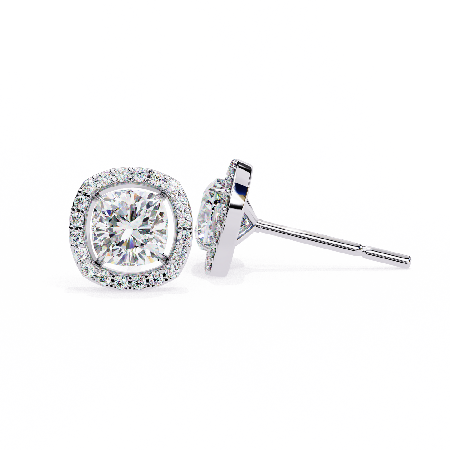 Cushira Solitaire Studs