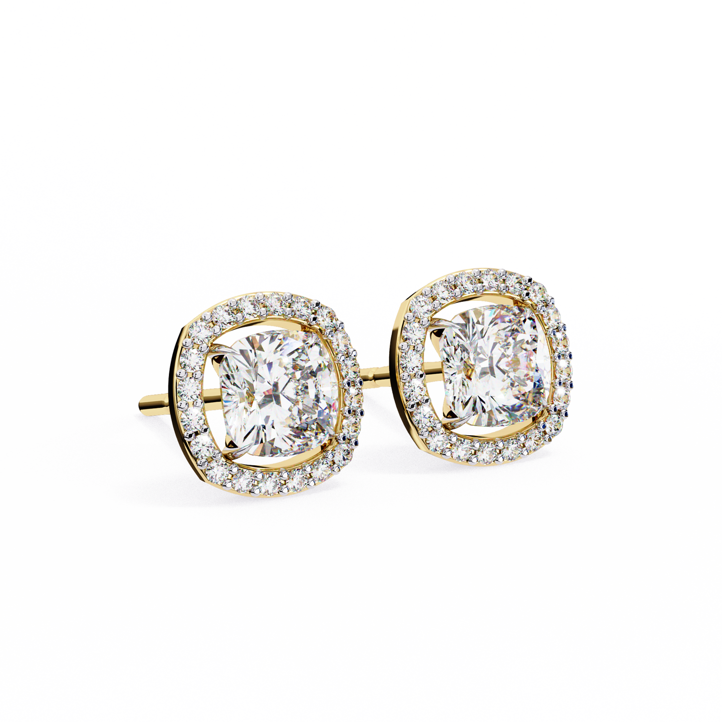 Cushira Solitaire Studs