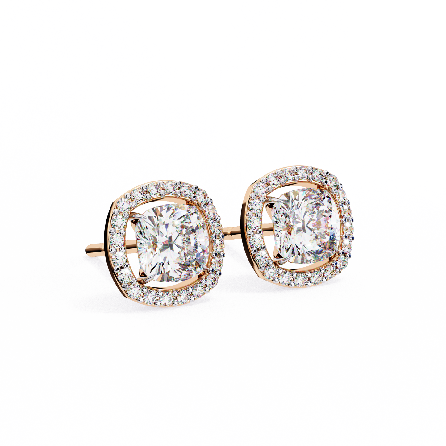 Cushira Solitaire Studs
