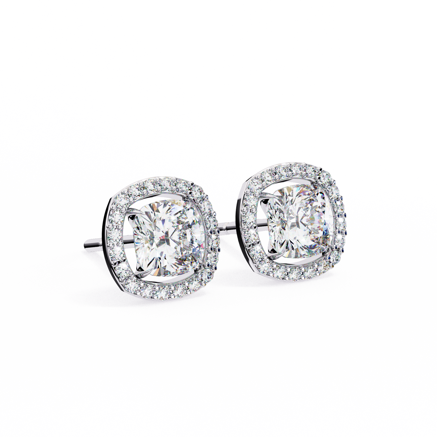 Cushira Solitaire Studs