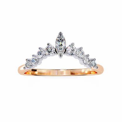Mariselle Glow Band Ring