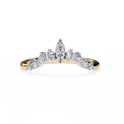 Mariselle Glow Band Ring