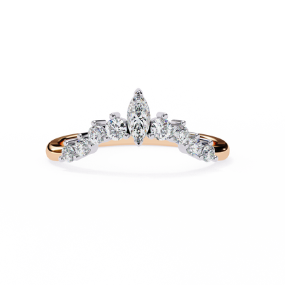 Mariselle Glow Band Ring