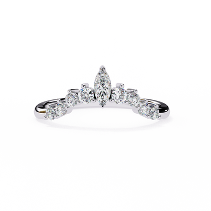 Mariselle Glow Band Ring