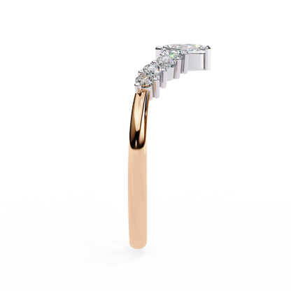 Mariselle Glow Band Ring