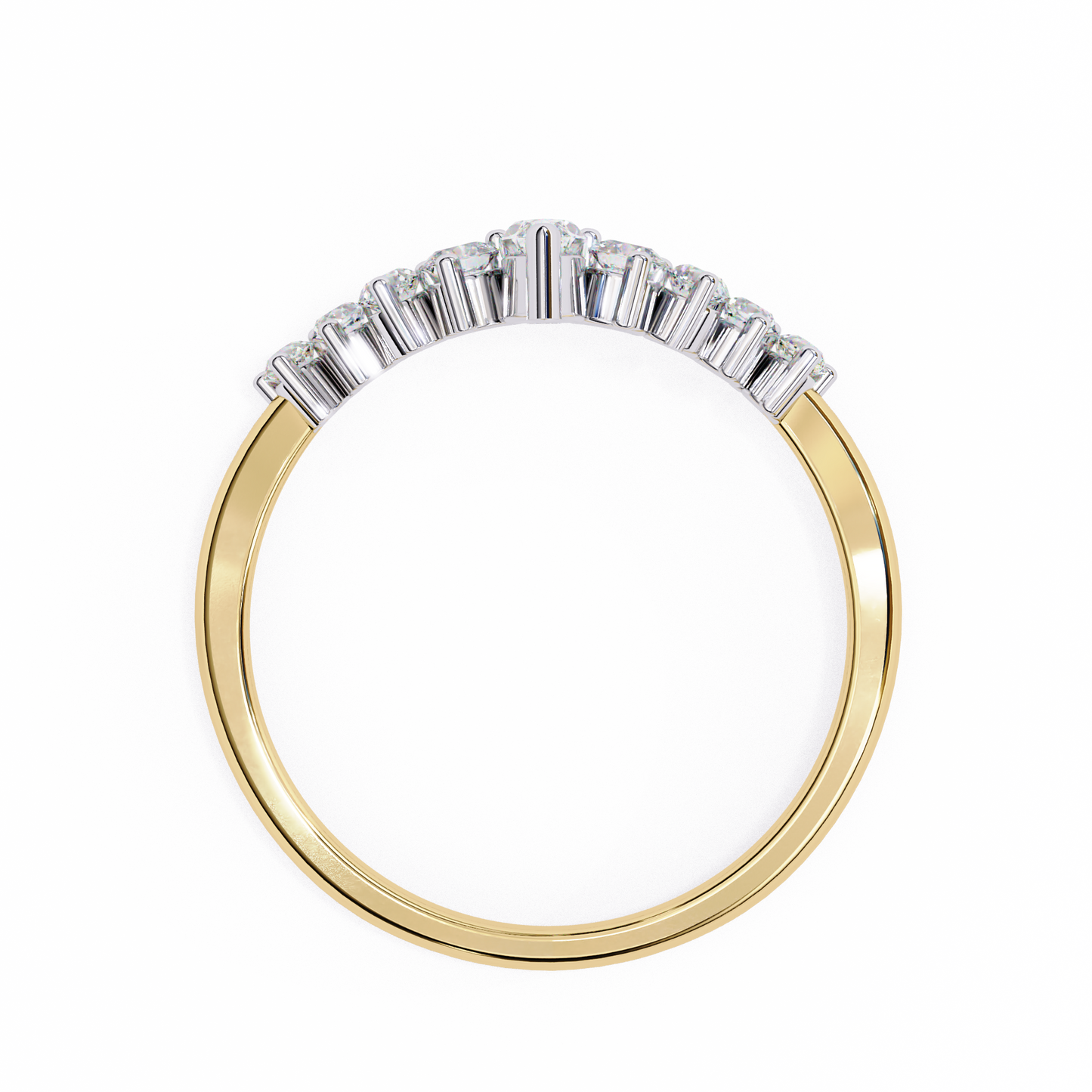 Mariselle Glow Band Ring