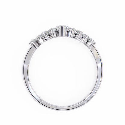 Mariselle Glow Band Ring