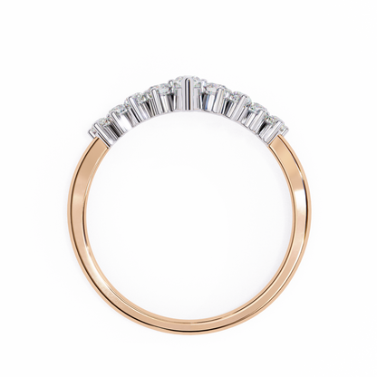 Mariselle Glow Band Ring