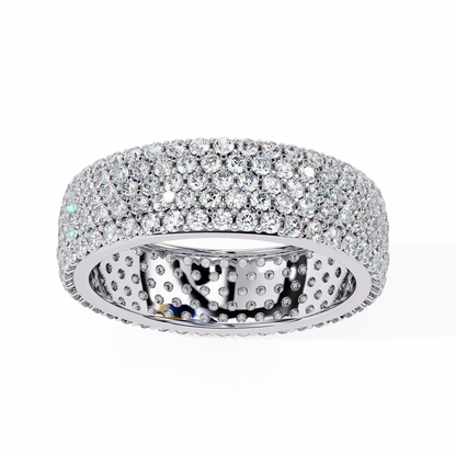 Lustra Quintet Diamond Band Ring