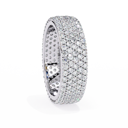 Lustra Quintet Diamond Band Ring