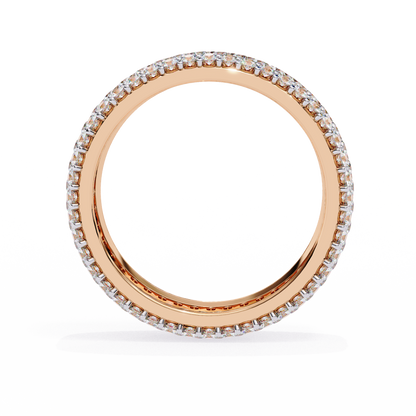Lustra Quintet Diamond Band Ring