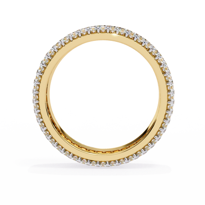 Lustra Quintet Diamond Band Ring