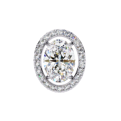 Ovalora Solitaire Studs