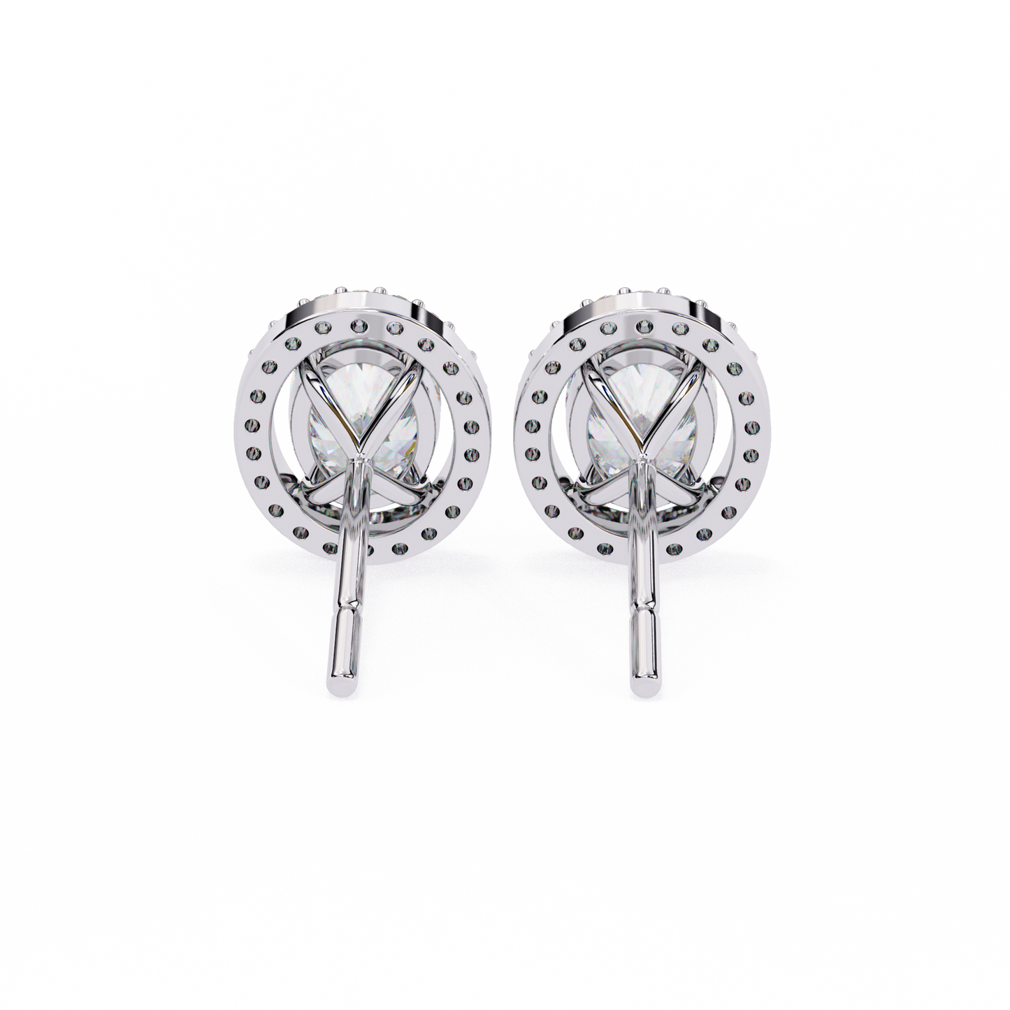 Ovalora Solitaire Studs