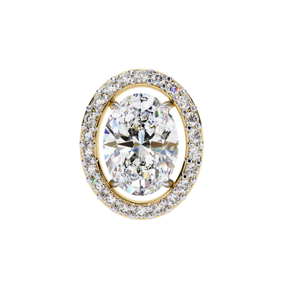 Ovalora Solitaire Studs