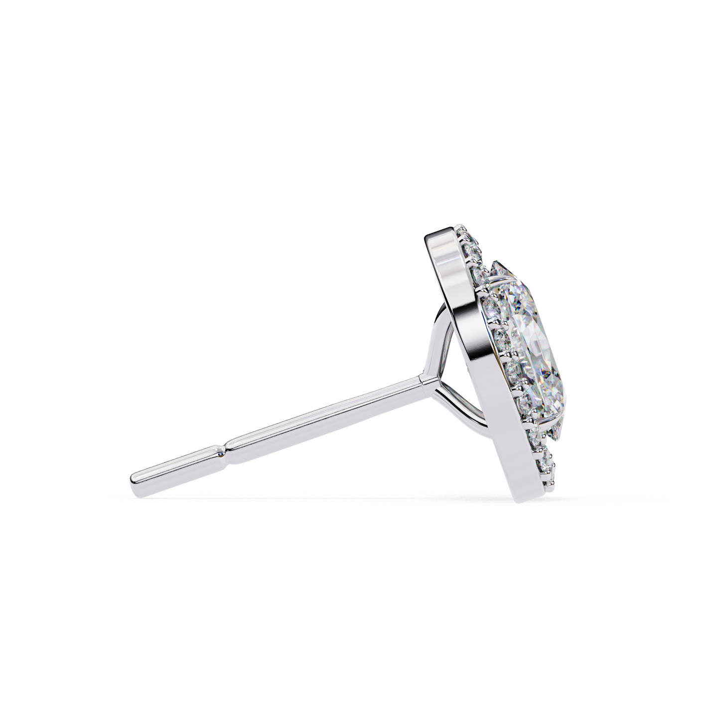 Ovalora Solitaire Studs
