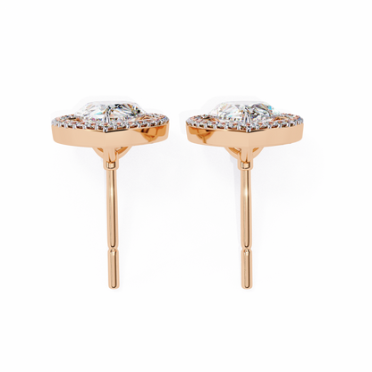 Teara Solitaire Studs