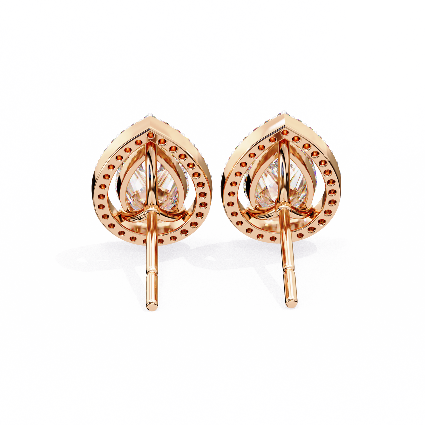 Teara Solitaire Studs