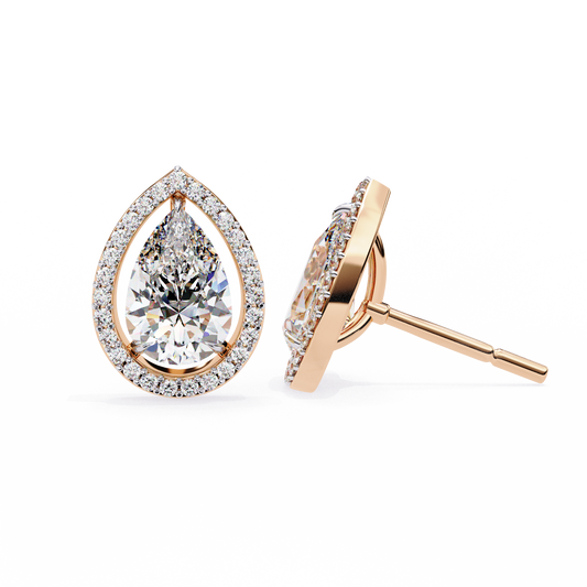 Teara Solitaire Studs