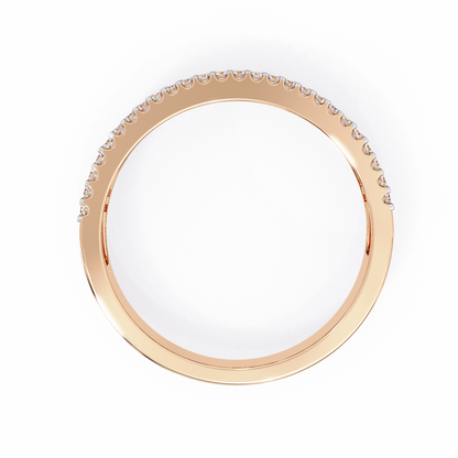 Dual Radiance Diamond Band