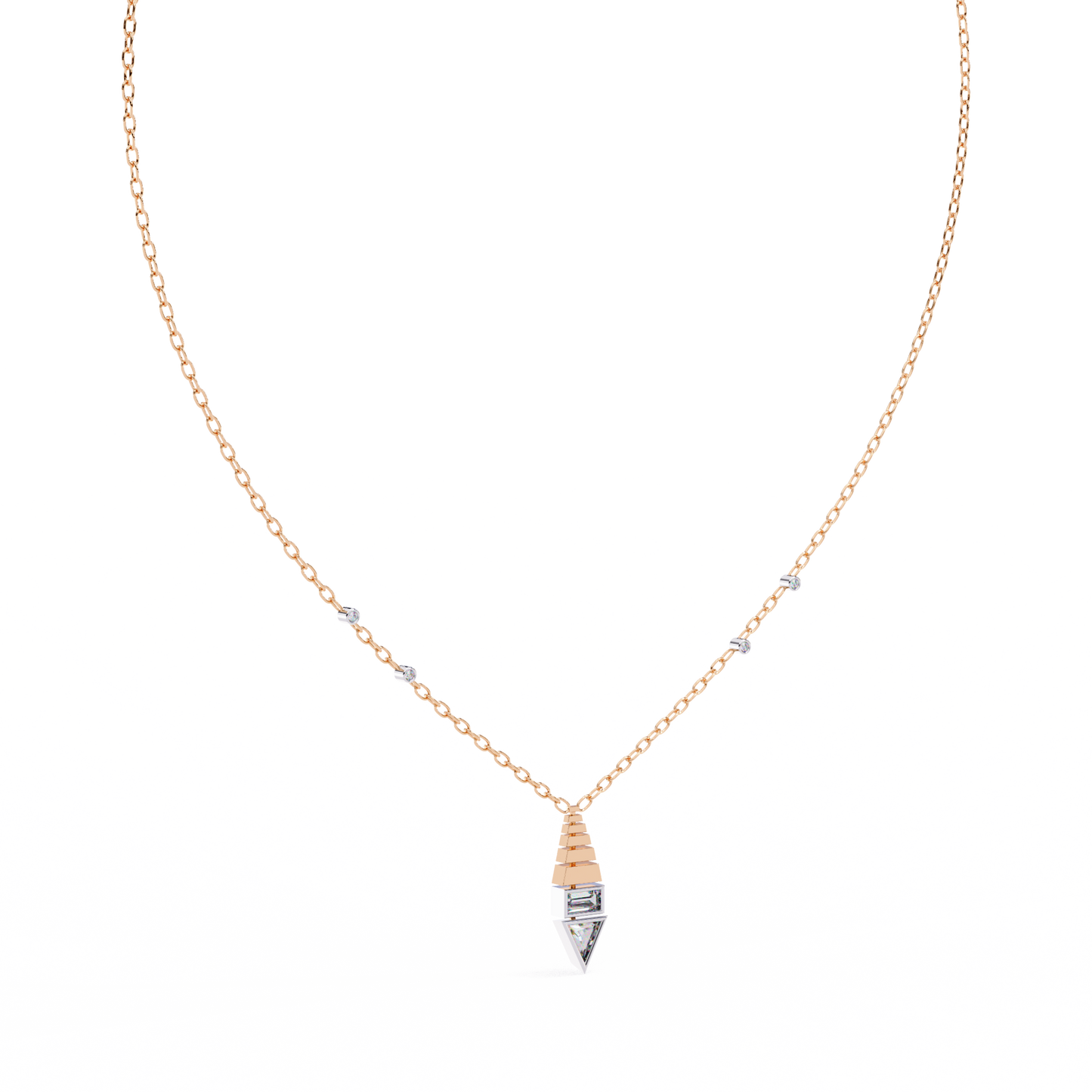 Vertara Diamond Pendant