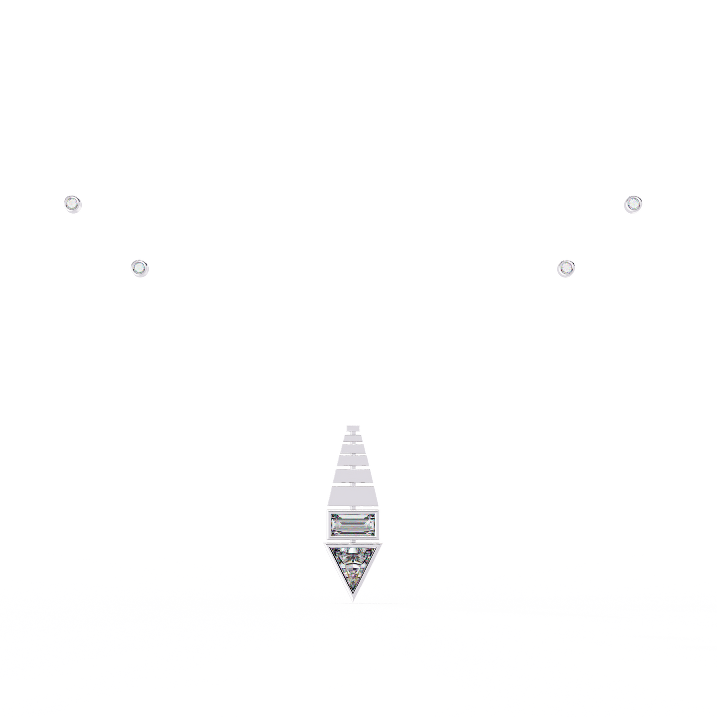 Vertara Diamond Pendant