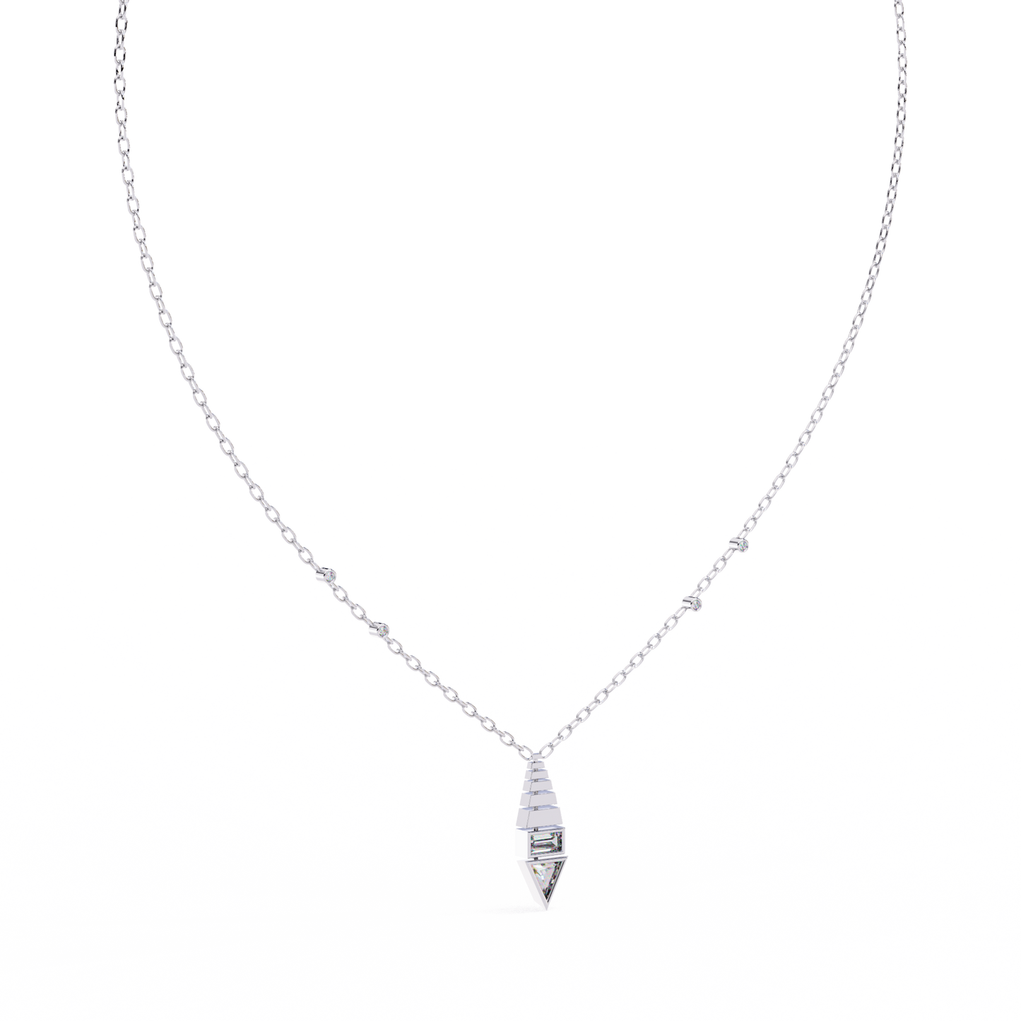 Vertara Diamond Pendant