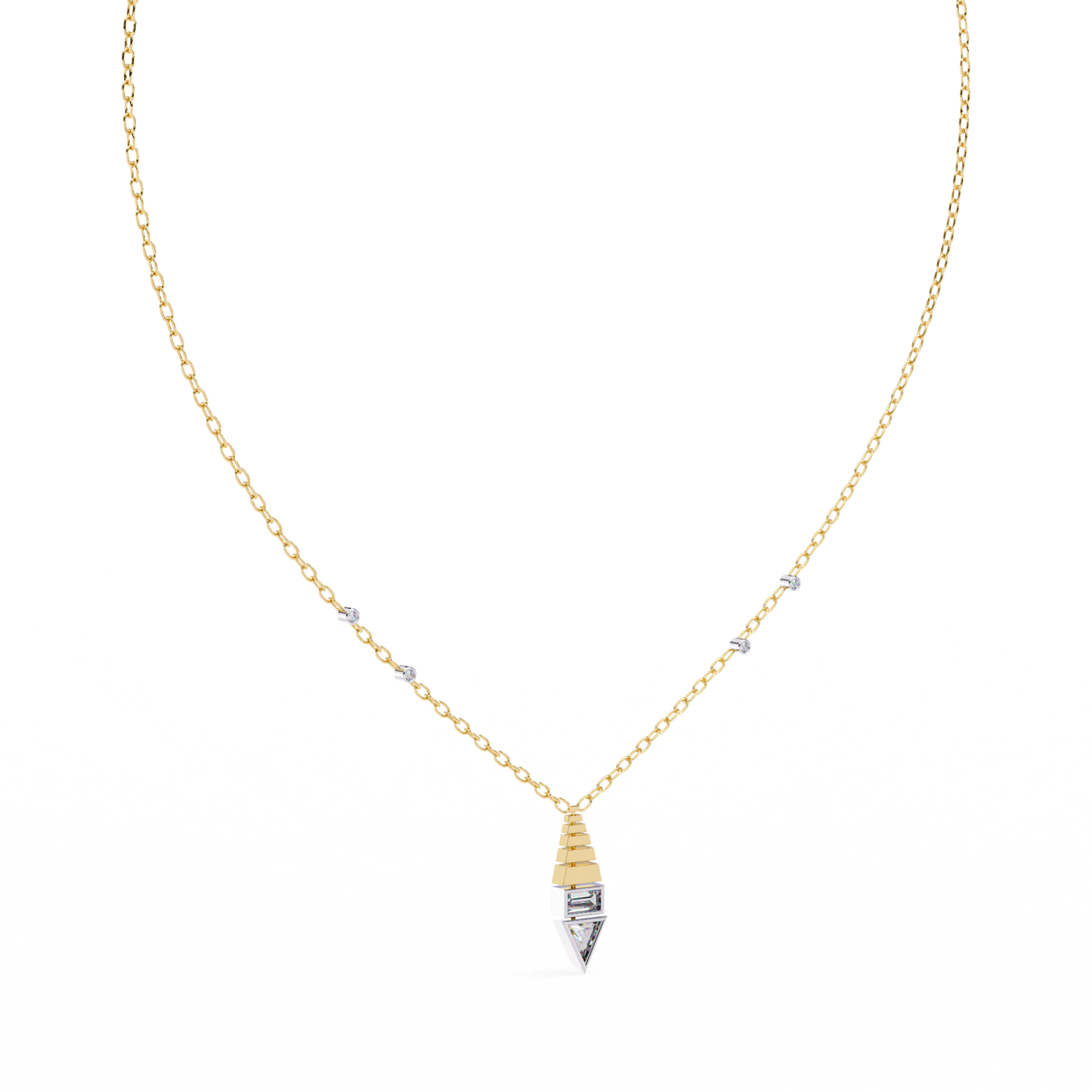 Vertara Diamond Pendant
