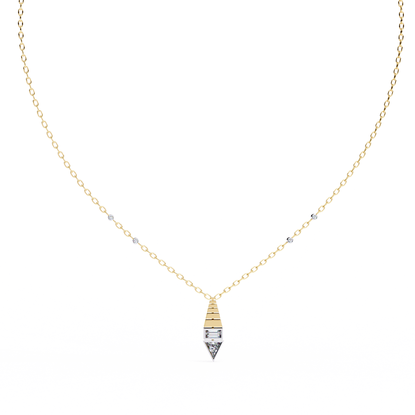 Vertara Diamond Pendant