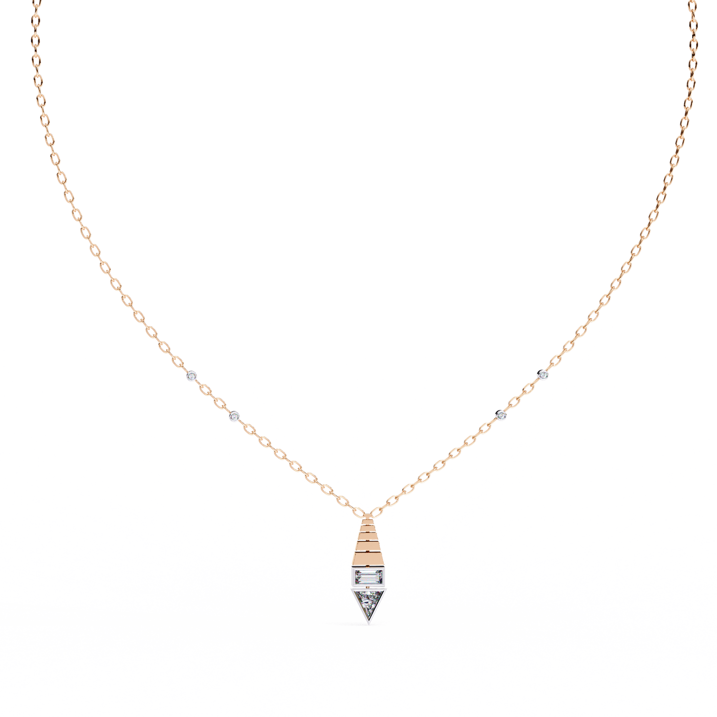 Vertara Diamond Pendant