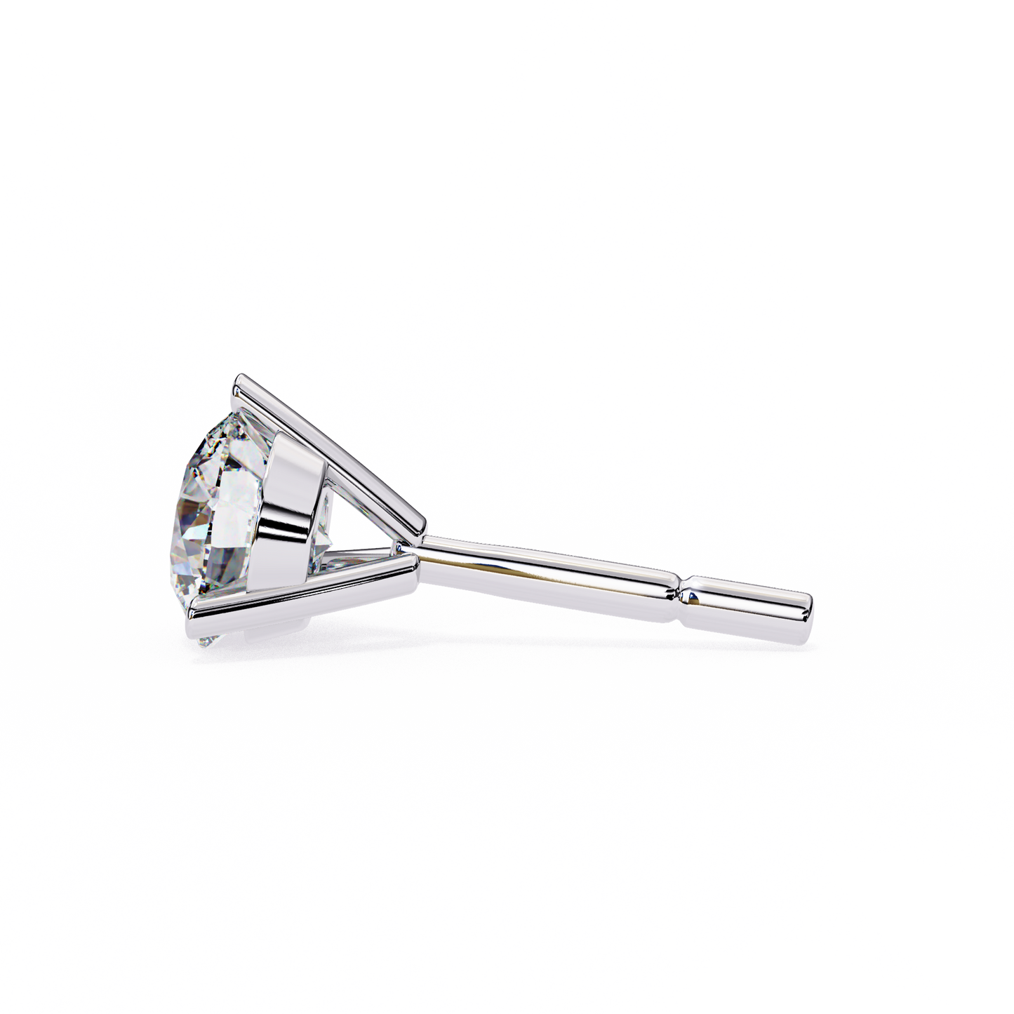 Trinity Glow Solitaire Studs