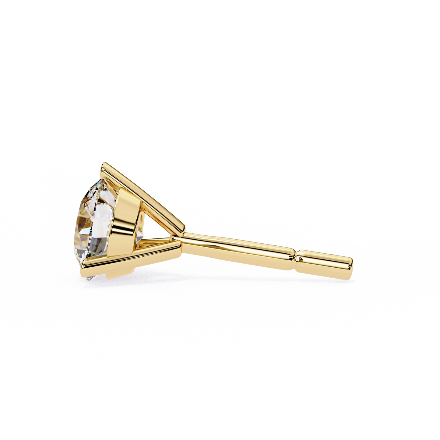 Trinity Glow Solitaire Studs