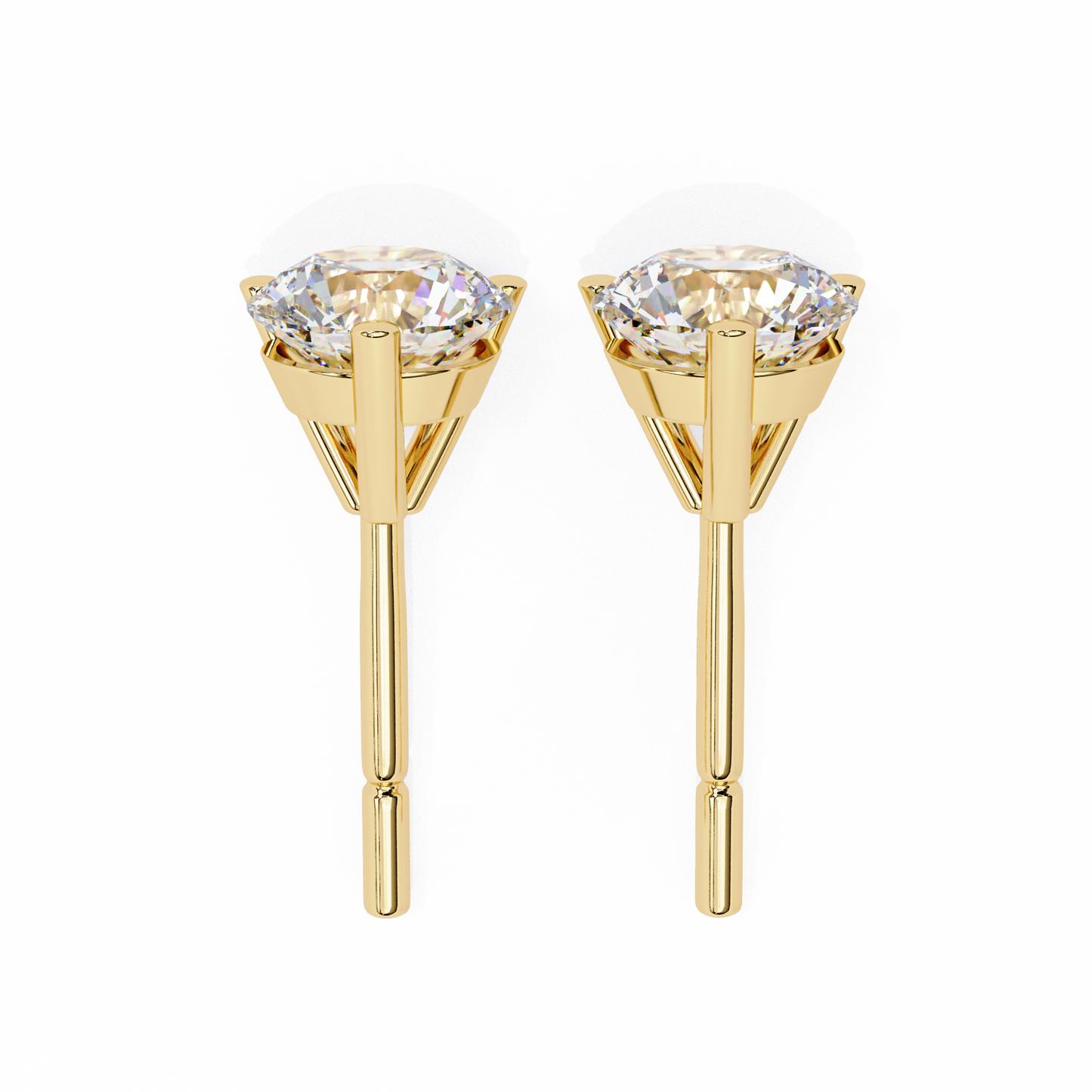 Trinity Glow Solitaire Studs