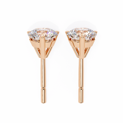 Trinity Glow Solitaire Studs
