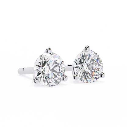 Trinity Glow Solitaire Studs