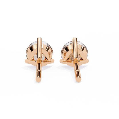 Trinity Glow Solitaire Studs